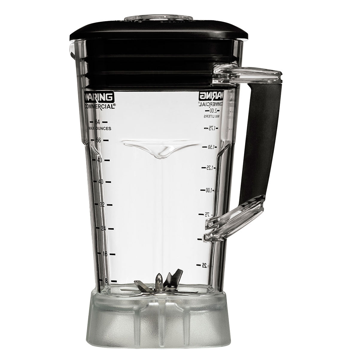 CAC89 - 64 oz. Copolyester Container with Lid and Jar Pad for TORQ 2.0 Series