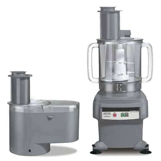 FP2200 - 6-Qt. Combination Bowl Cutter Mixer and Continuous-Feed with Dicing by Waring Commercial