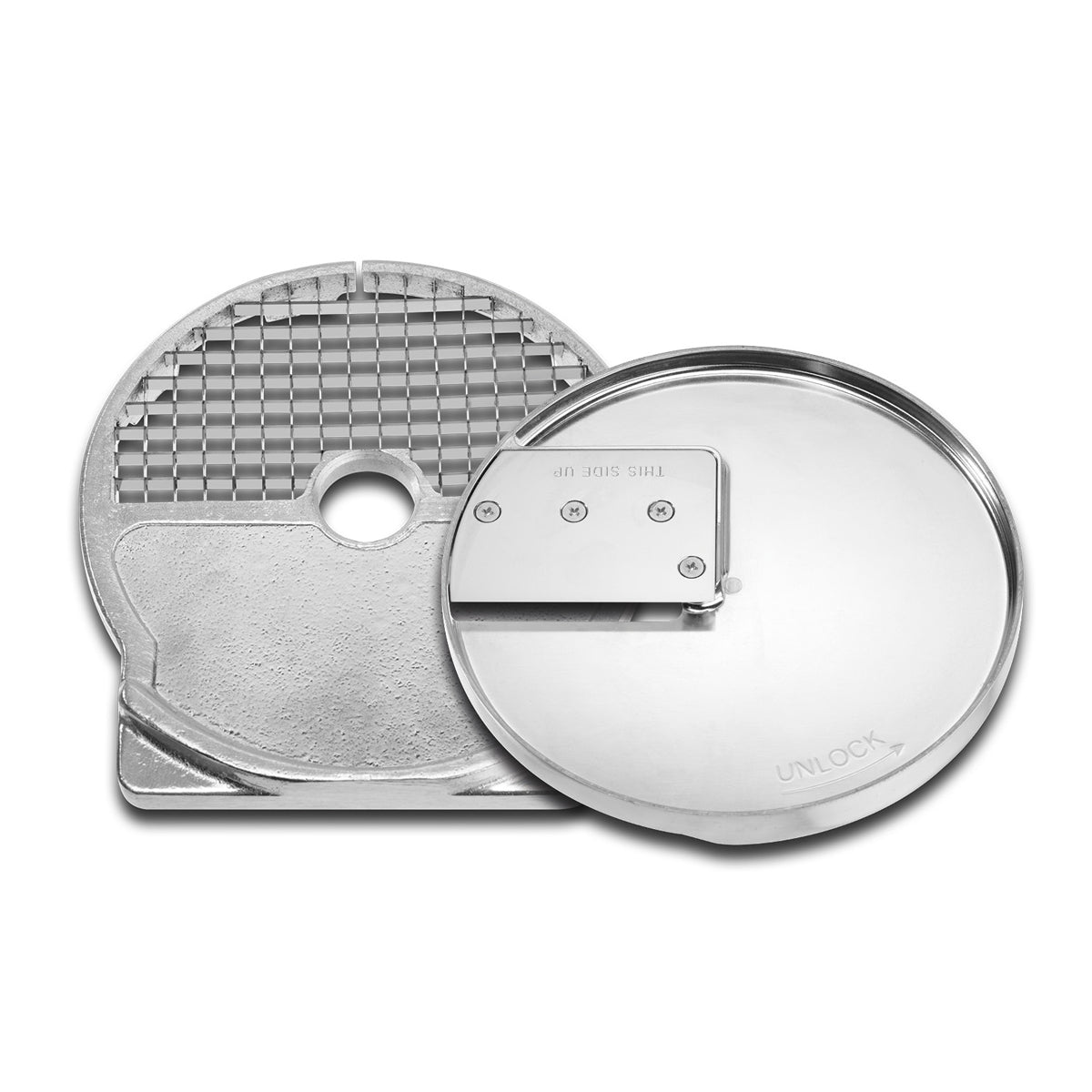 WFP16S26 - 3/8" (10mm) Dicing Grid and Slicing Disc with Punch Tool for dicing grid
