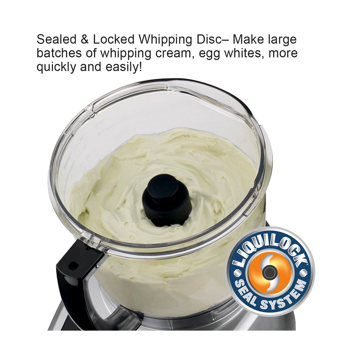 WFP16SC - 4-Qt. Combination Bowl Cutter Mixer and Continuous-Feed and LiquiLock Seal by Waring Commercial