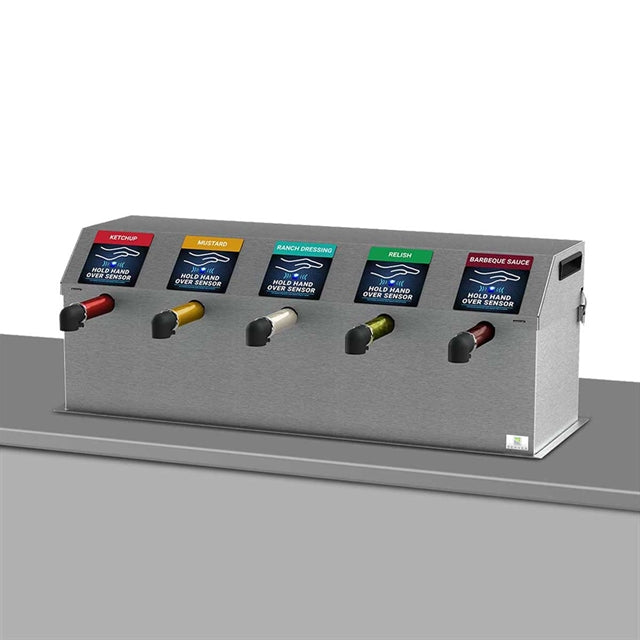 Touchless Express Quintuple Drop-In Dispensing Station