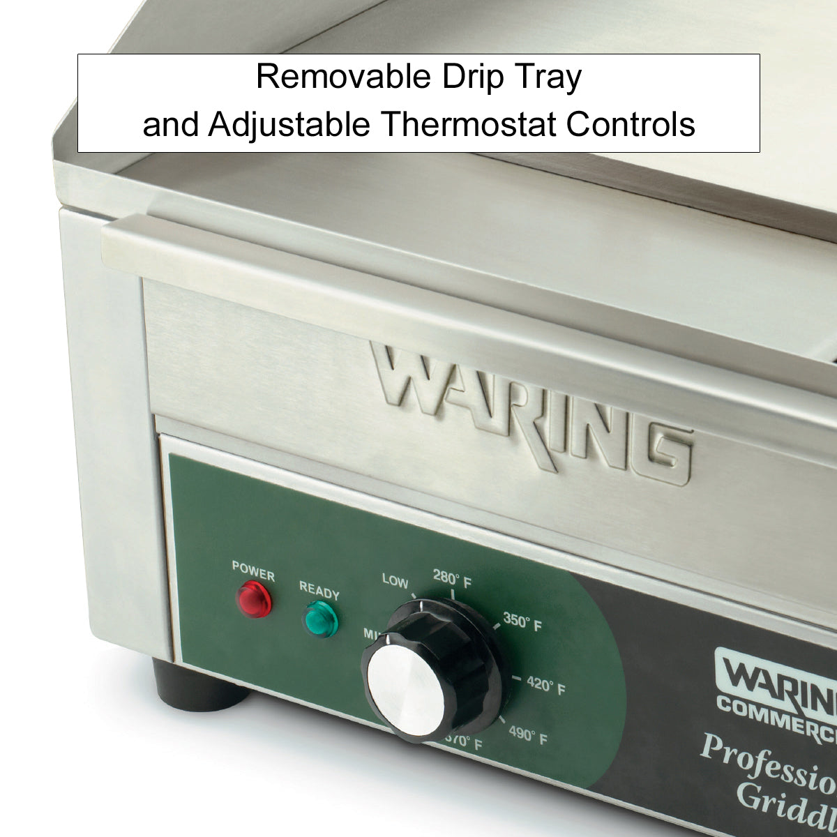 WGR140X Professional Countertop Electric Griddle by Waring Commercial