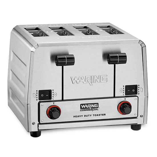 WCT855 4-Slice Commercial Heavy-Duty Switchable Bagel/Toast Toaster by Waring Commercial