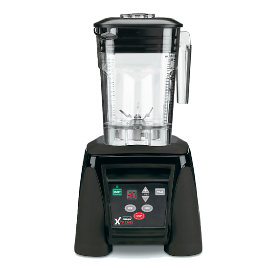 MX1100XTXP Heavy-Duty Blender with Electronic Keypad, Timer & Stackable 48 oz Copolyester Jar by Waring Commercial