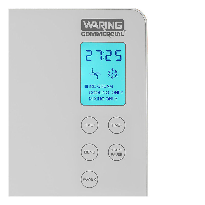 WCIC20 2 Quart Compressor Ice Cream Maker by Waring Commercial