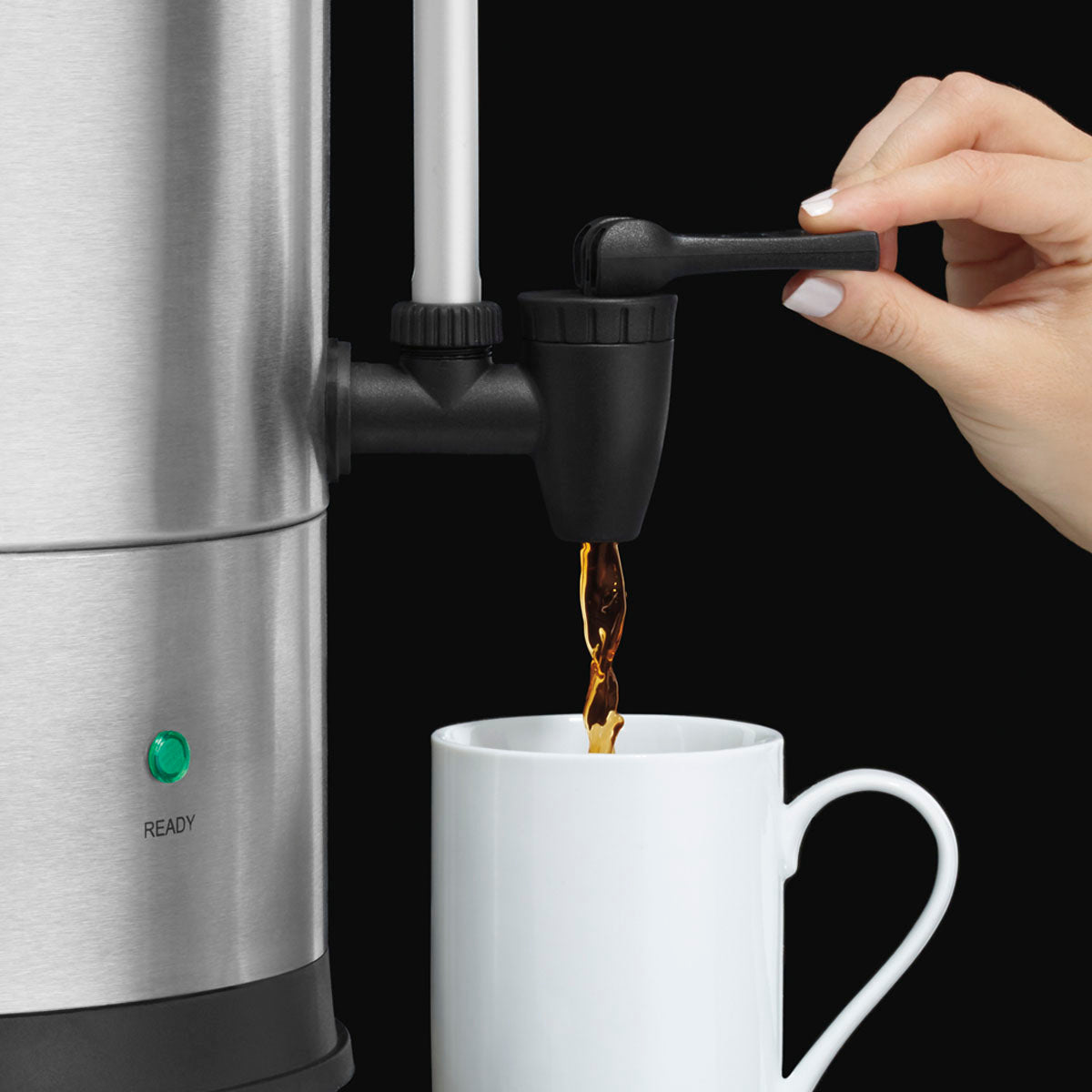 WCU30 30-Cup Stainless-Steel Coffee Urn by Waring Commercial