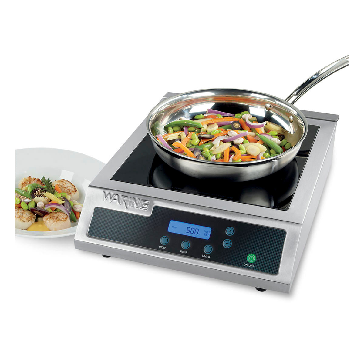 WIH400B Heavy-Duty Commercial Induction Heater by Waring Commercial