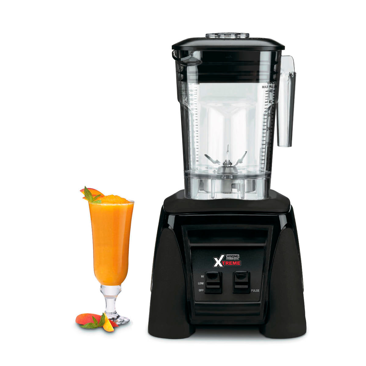 MX1000XTXP Heavy-Duty Blender with Stackable 48 oz Copolyester Jar by Waring Commercial