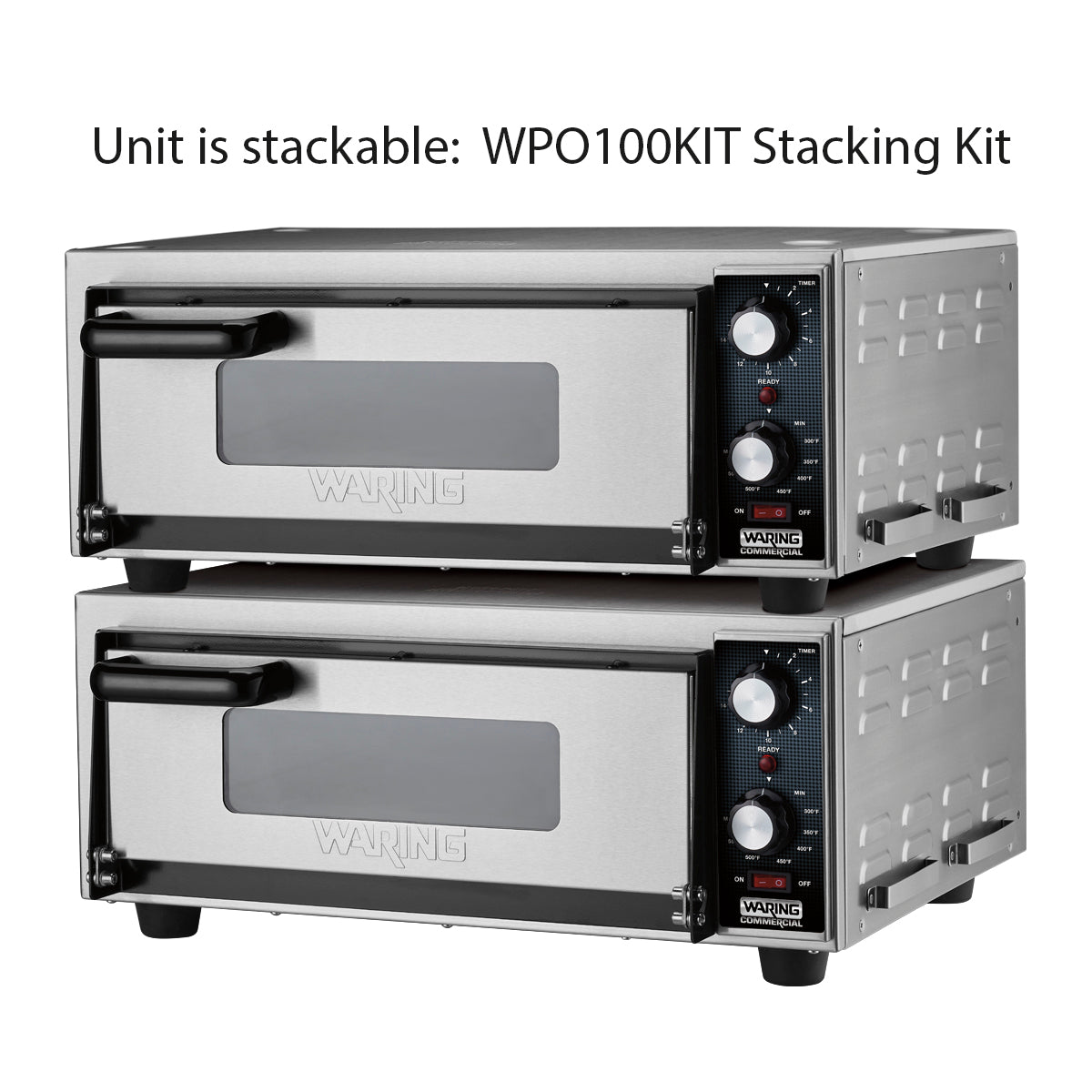 WPO100 Single-Deck Commercial Pizza Oven by Waring Commercial