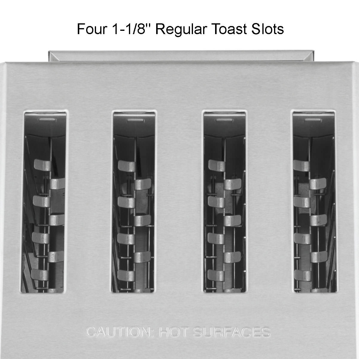 WCT805B 4-Slice Commercial Heavy-Duty Toaster by Waring Commercial