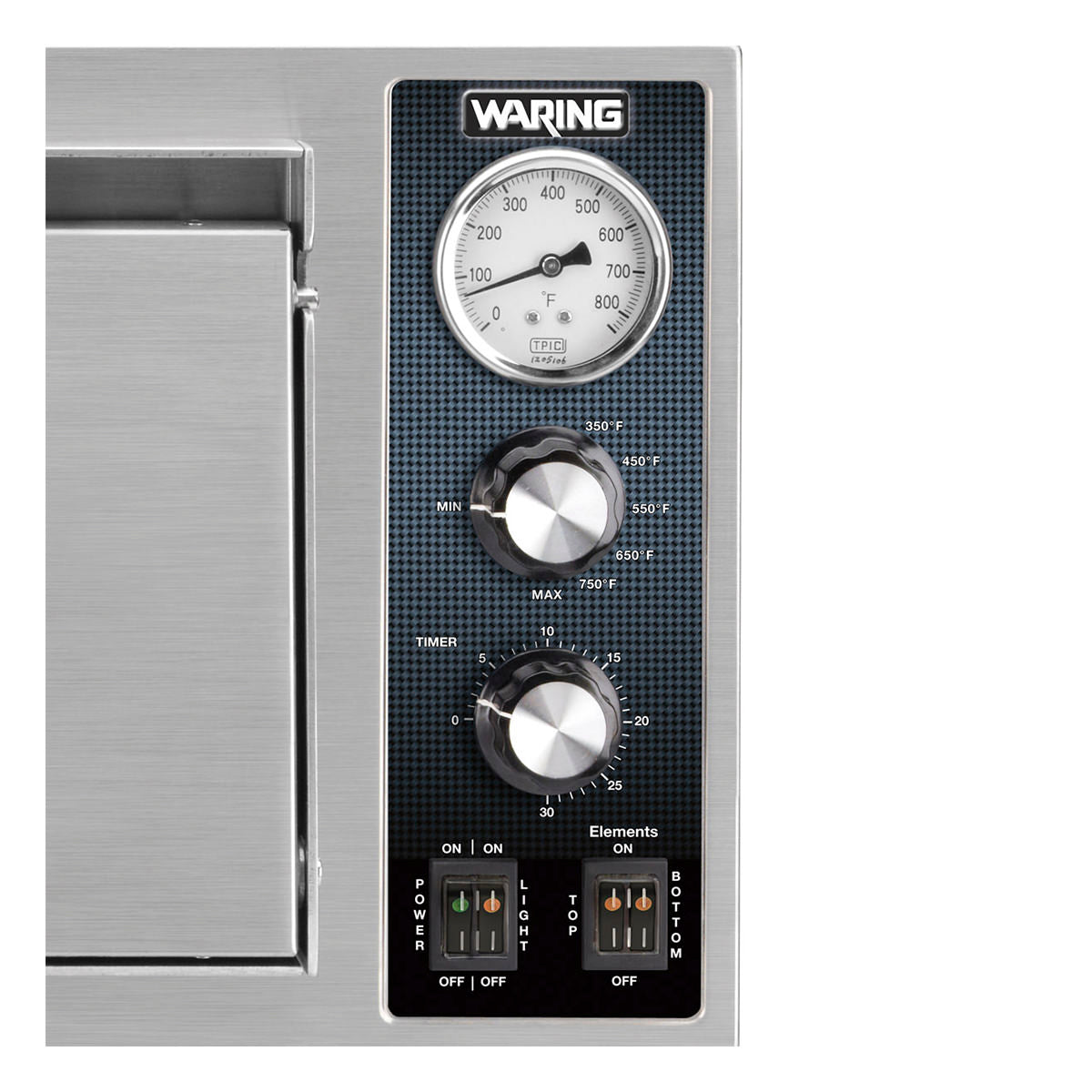 WPO500C Single-Deck Commercial Pizza Oven by Waring Commercial