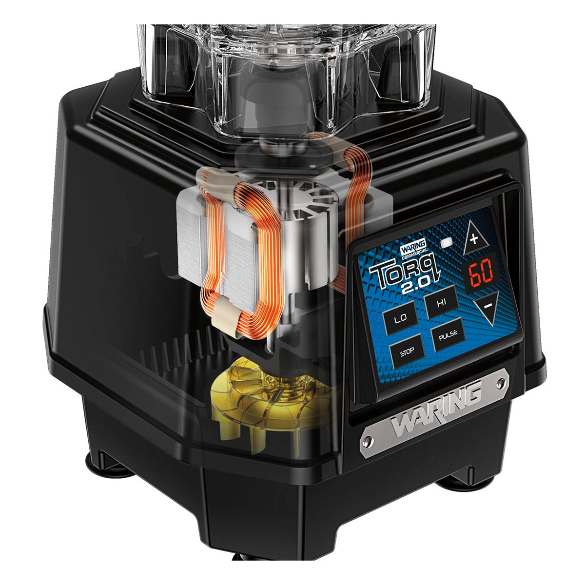 TBB160 "Torq 2.0" Medium-Duty Blender with 60 Second Timer & 48 oz Copolyester Jar by Waring Commercial