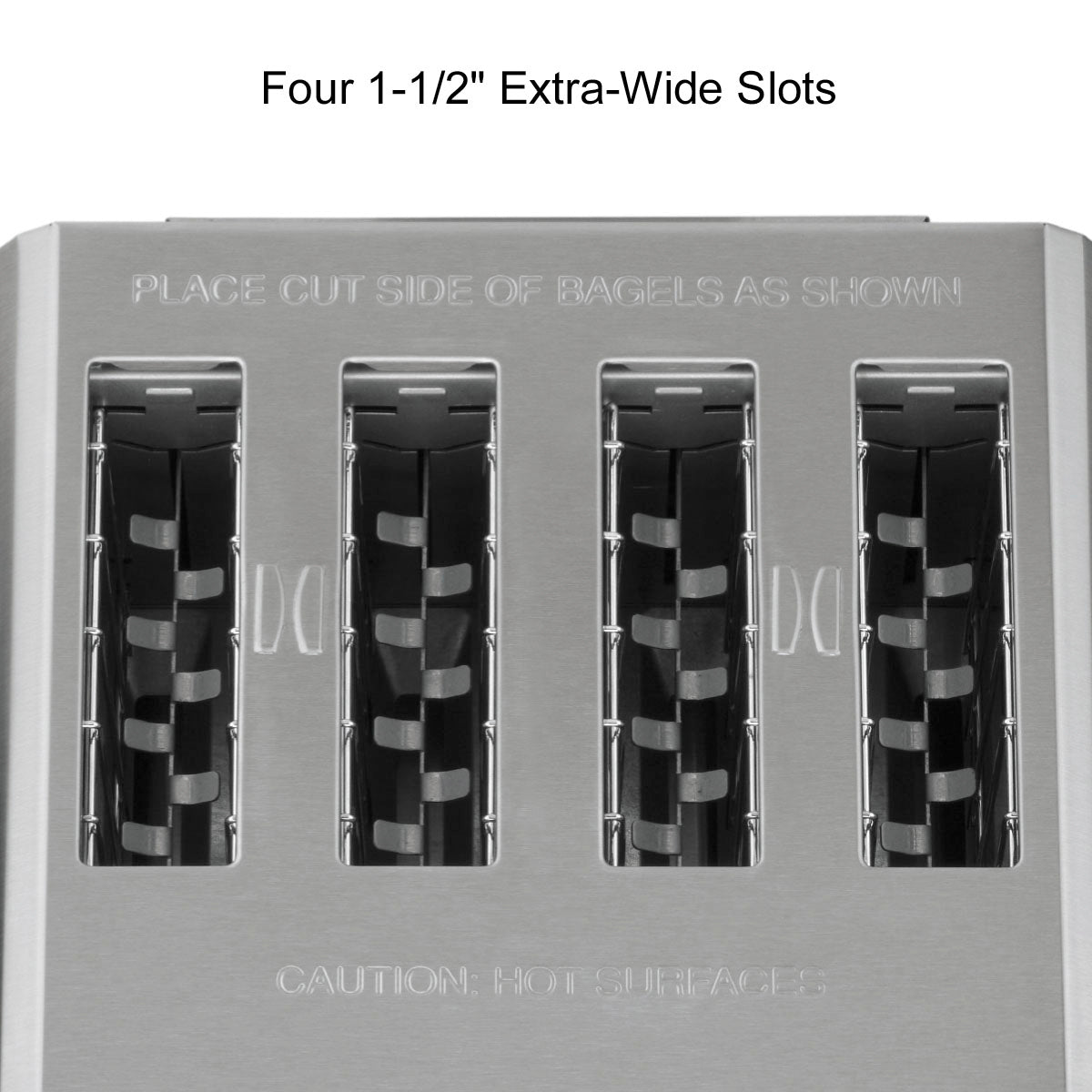 WCT855 4-Slice Commercial Heavy-Duty Switchable Bagel/Toast Toaster by Waring Commercial