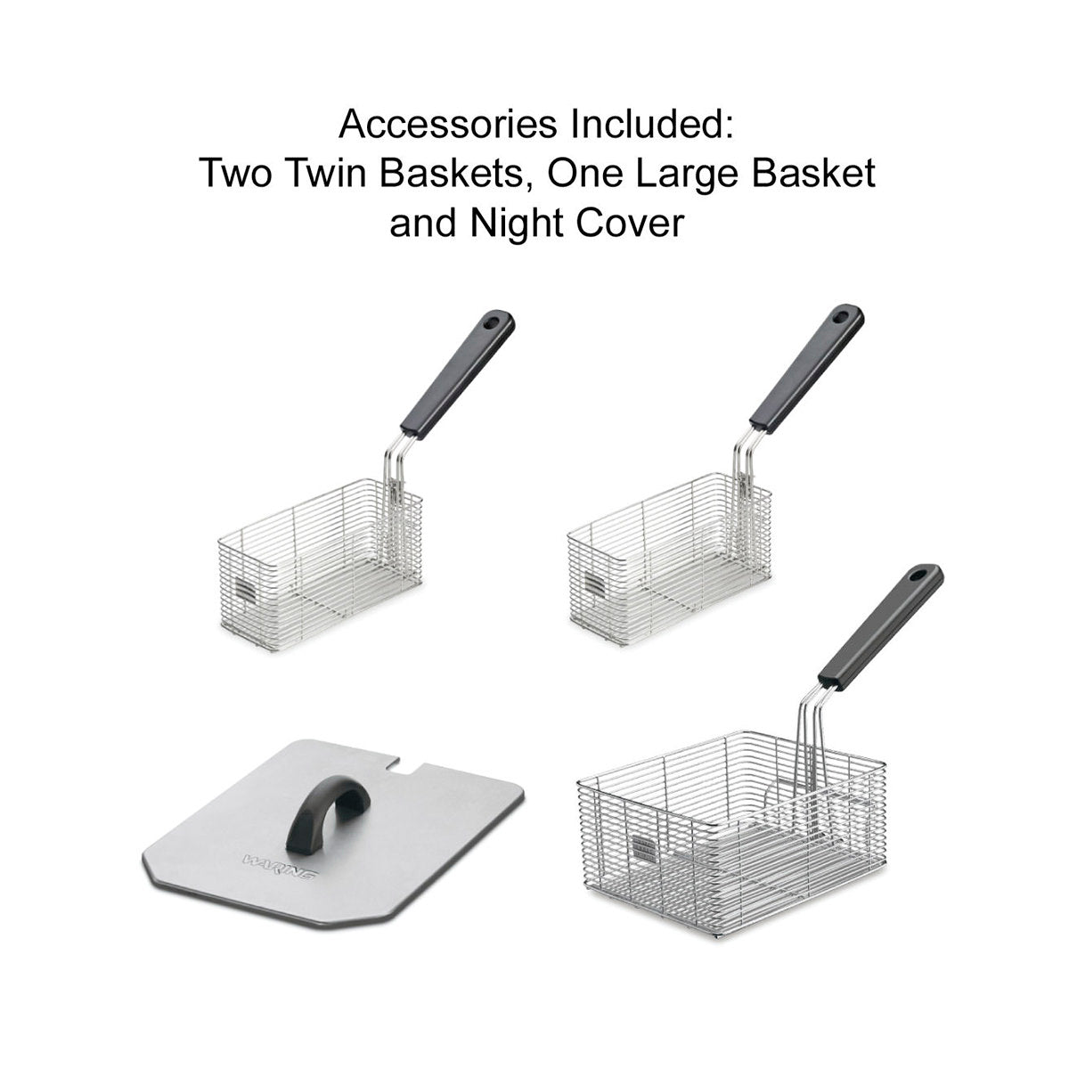 WDF1000 Heavy-Duty Single Deep Fryer by Waring Commercial