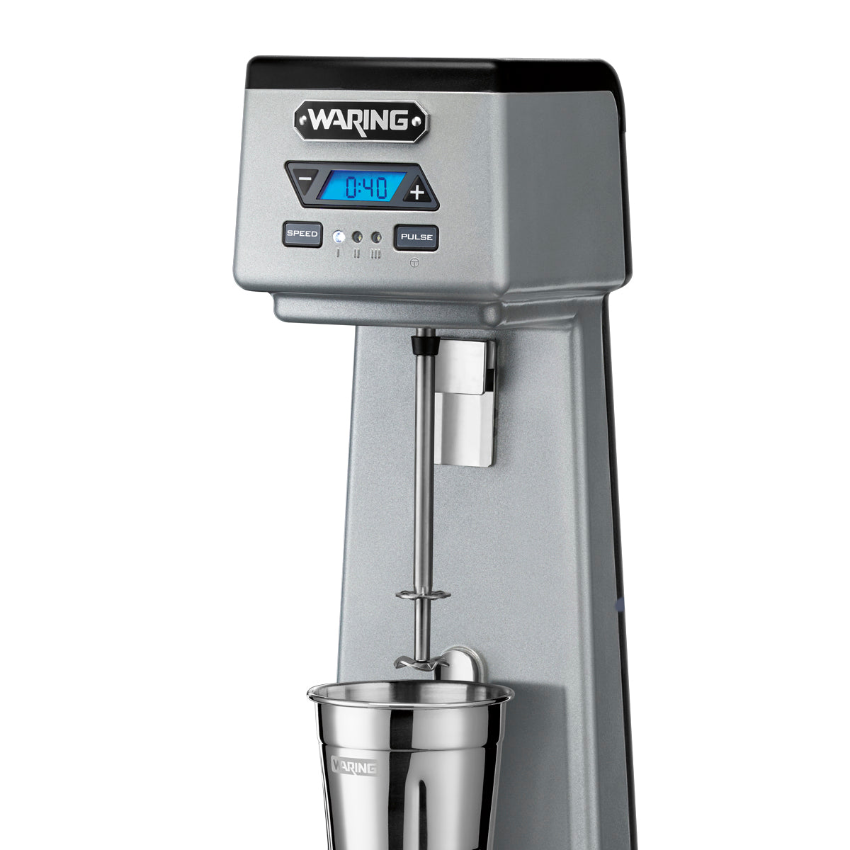 WDM120TX Heavy-Duty Single-Spindle Drink Mixer with Timer & Hands Free Operation by Waring Commercial