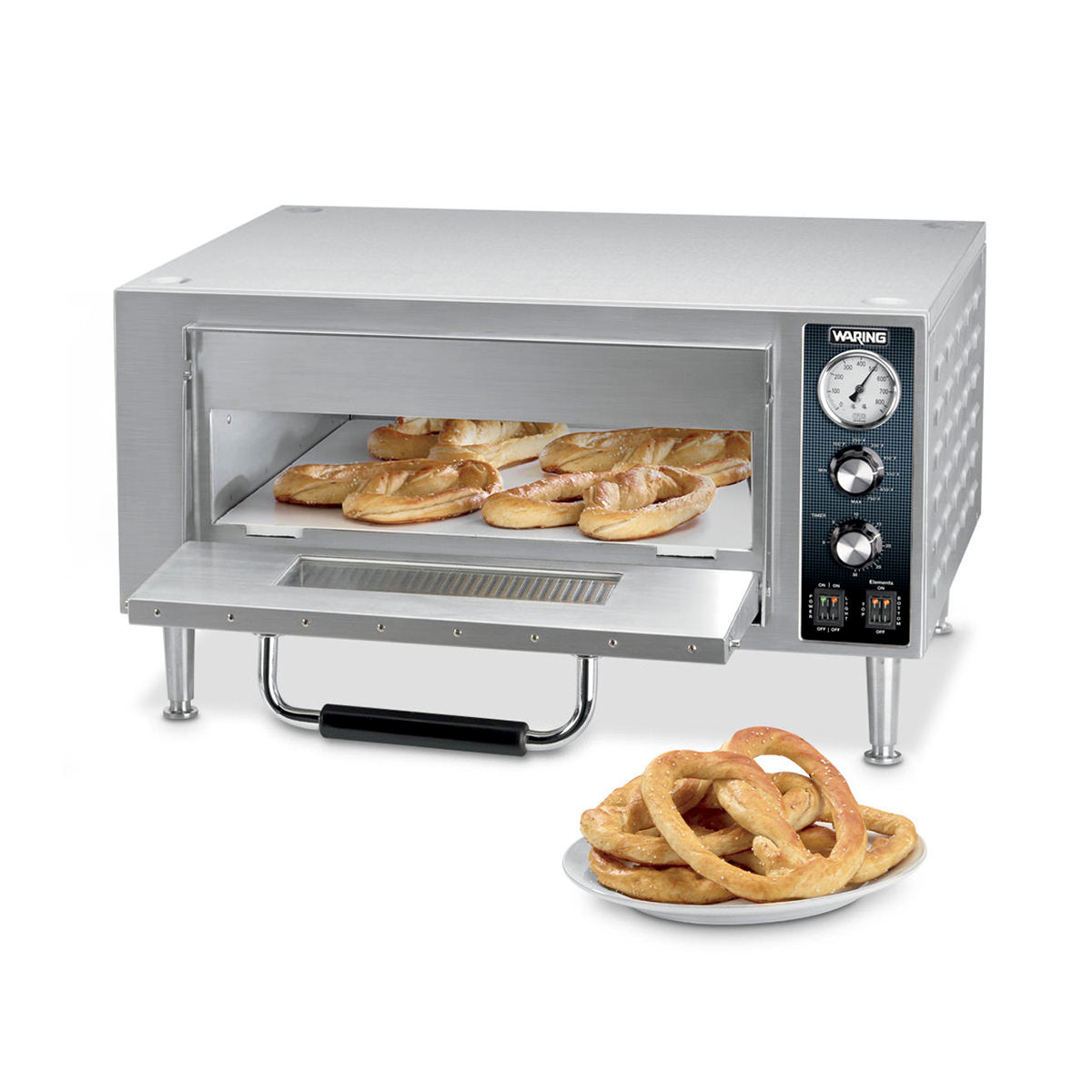 WPO500C Single-Deck Commercial Pizza Oven by Waring Commercial