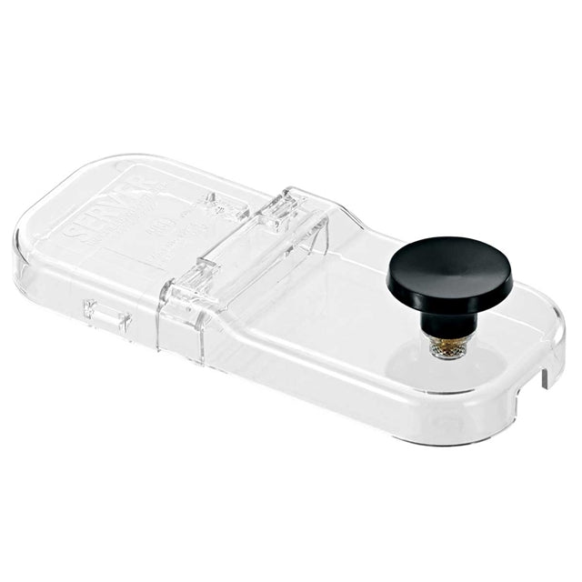 Clear Plastic Hinged Lid, Slim