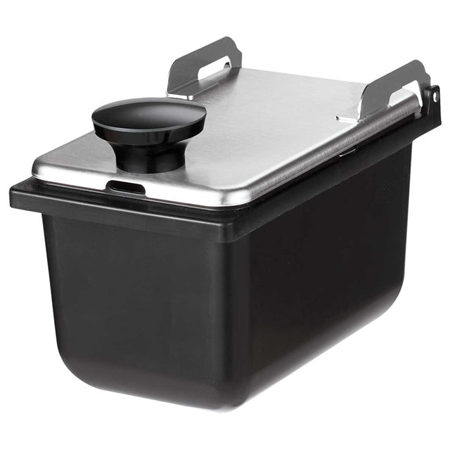 1/9-Size Jar, 41 oz (3 1/2 in) | Black
