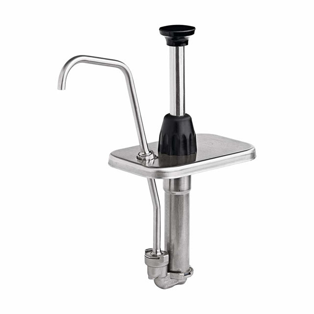 2 Qt Fountain Jar Pump, 2 oz | Stainless Steel