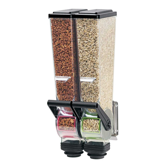 SlimLine Dry Food & Candy Dispenser | Double 2 L