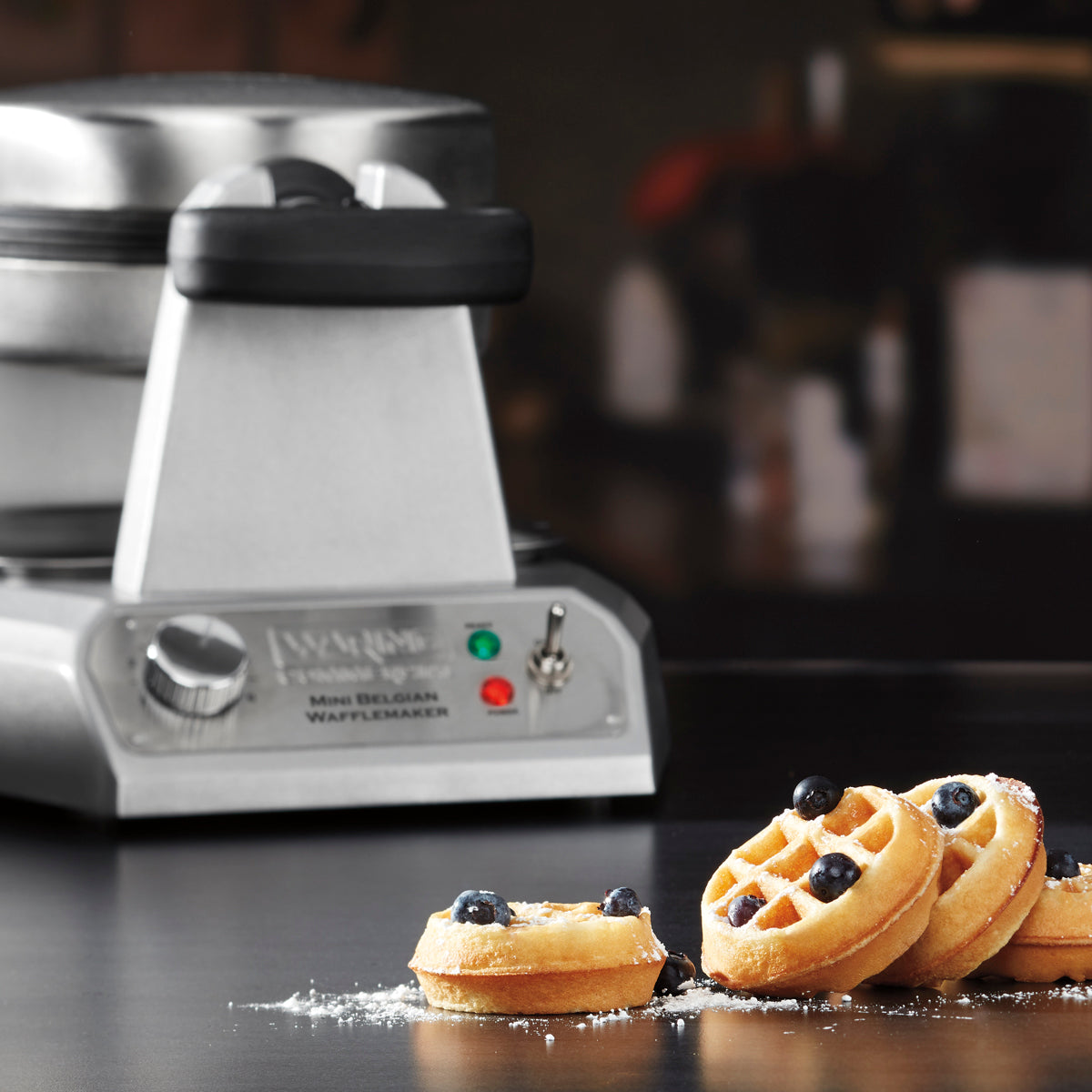 WMB400X Mini Belgian Waffle Maker by Waring Commercial