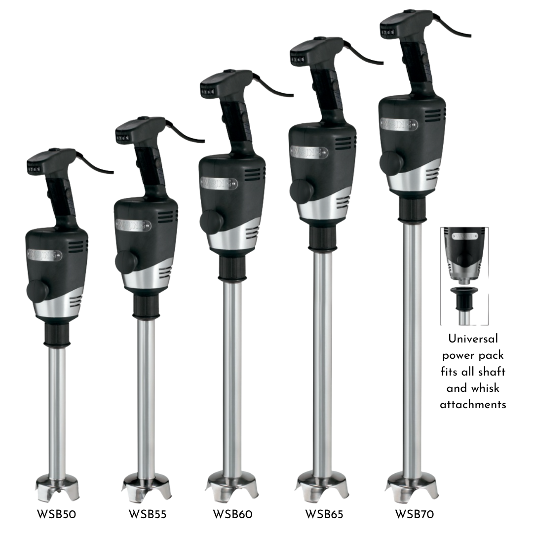 WSB50 - WSB70 - (PICK SIZE From 12"-21") Heavy-Duty "Big Stik" Immersion Blender by Waring Commercial