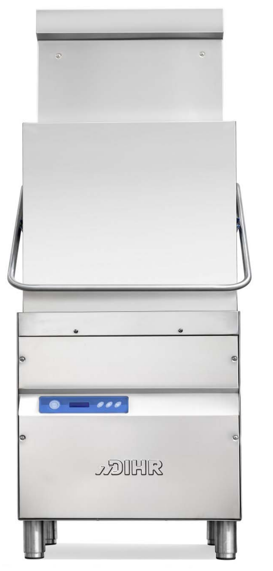 DIHR Optima 12 HR Plus Hood Type Upright Commercial Dishwasher