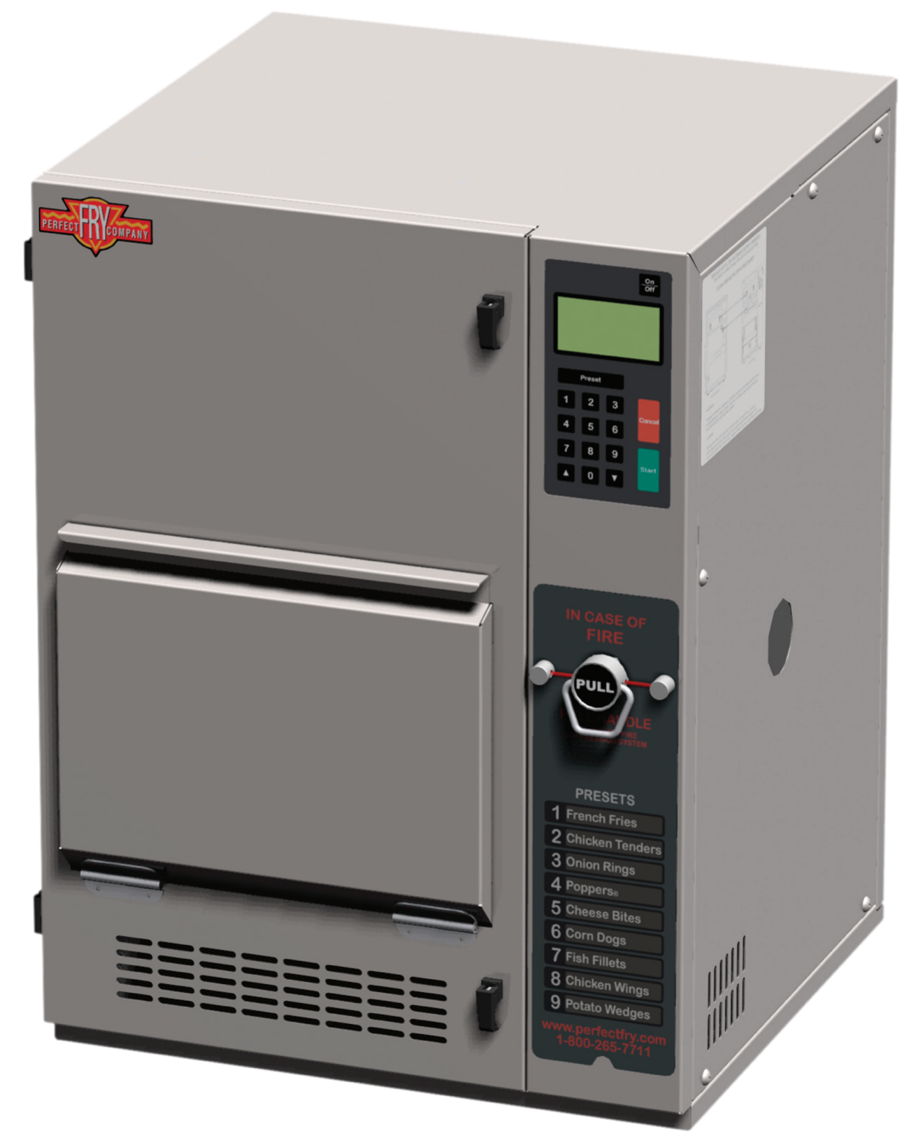 PFC570 Ventless/Hoodless/Odorless Countertop Deep Fryer by Perfect Fry Company