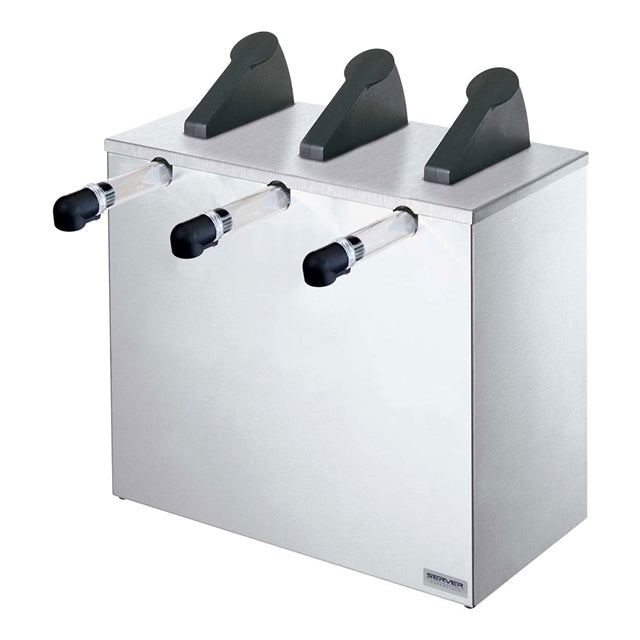 Server Express Triple - Countertop Triple Serving Station - (3) Express Pumps