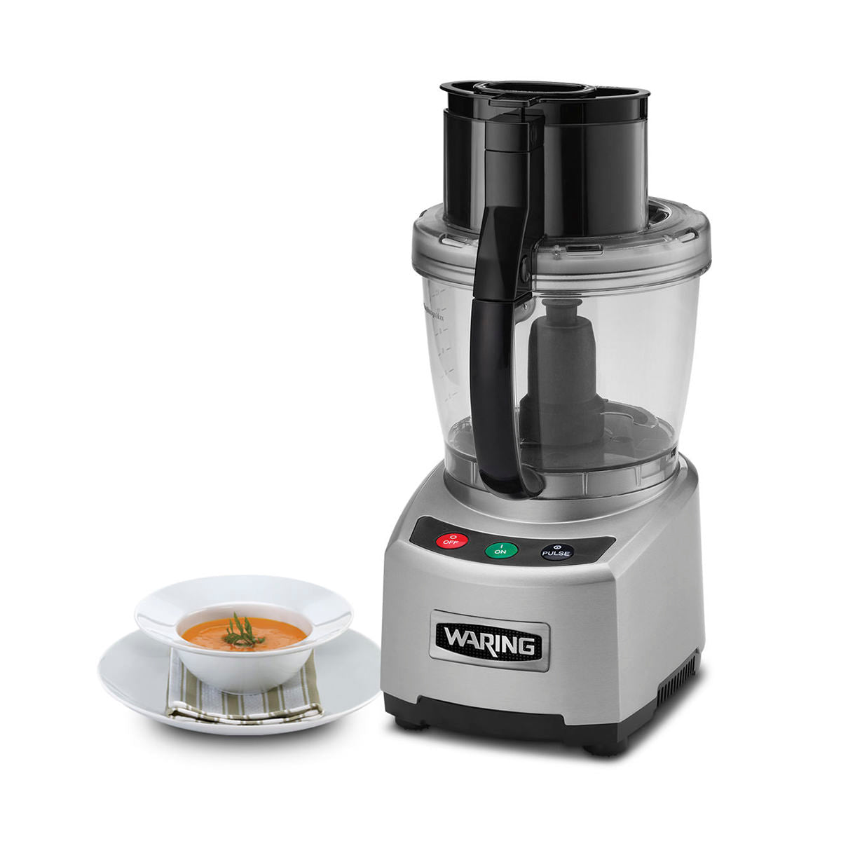 WFP16S - 4-Qt. Bowl Cutter Mixer with LiquiLock Seal System by Waring Commercial