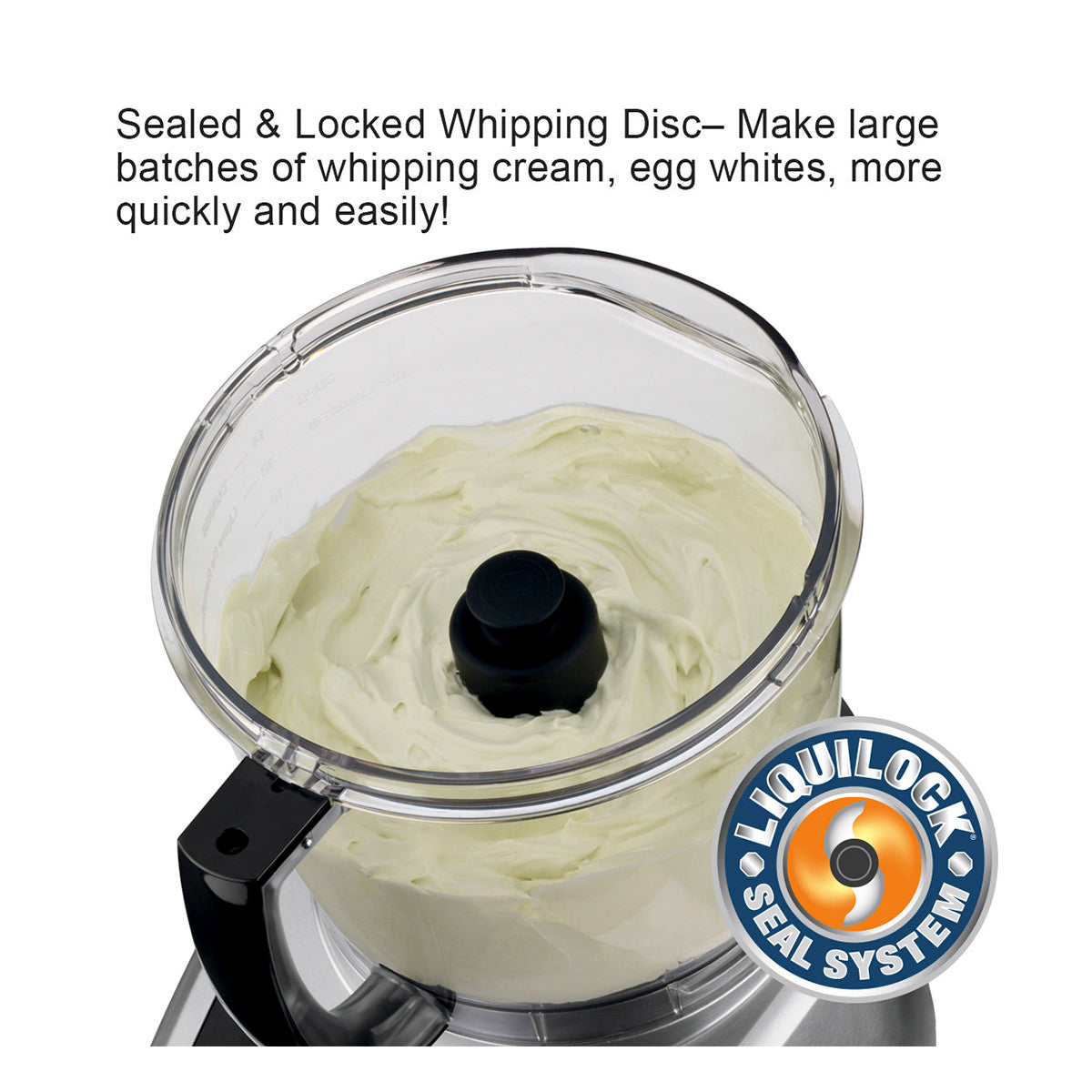 WFP16S - 4-Qt. Bowl Cutter Mixer with LiquiLock Seal System by Waring Commercial