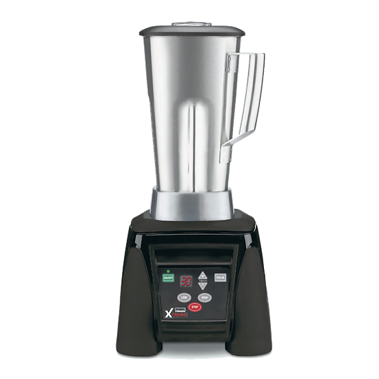 MX1100XTS Heavy-Duty Blender with Electronic Keypad, Timer & 64 oz Stainless Steel Jar by Waring Commercial