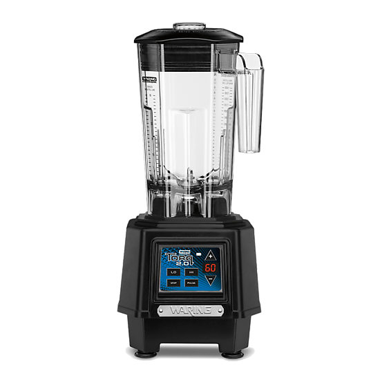 TBB160 "Torq 2.0" Medium-Duty Blender with 60 Second Timer & 48 oz Copolyester Jar by Waring Commercial