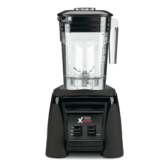 MX1000XTXP Heavy-Duty Blender with Stackable 48 oz Copolyester Jar by Waring Commercial