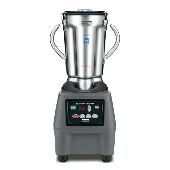 CB15T Heavy-Duty One Gallon Food Blender with Timer by Waring Commercial