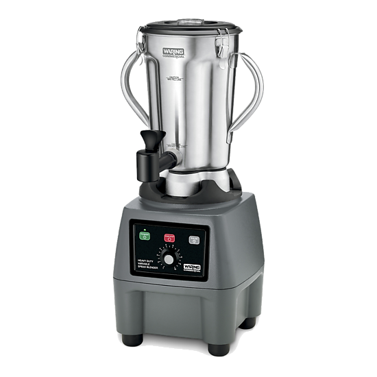 CB15VSF Heavy-Duty One Gallon Variable Speed Food Blender with Spigot by Waring Commercial