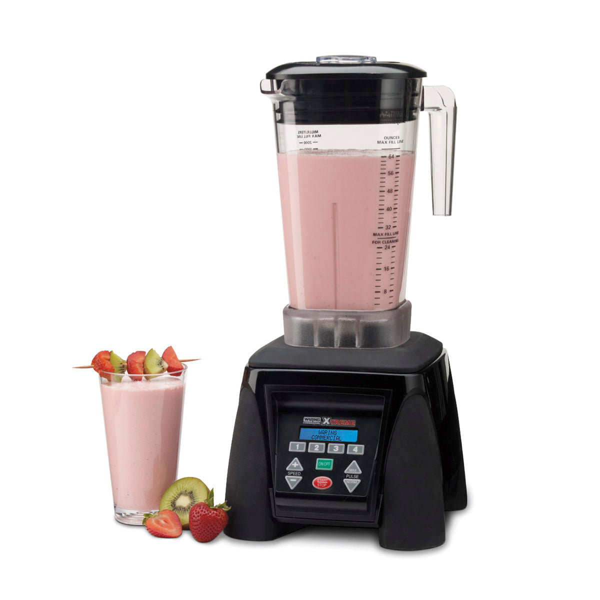 MX1300XTXP Heavy-Duty Reprogrammable Blender with Stackable 48 oz Copolyester Jar by Waring Commercial