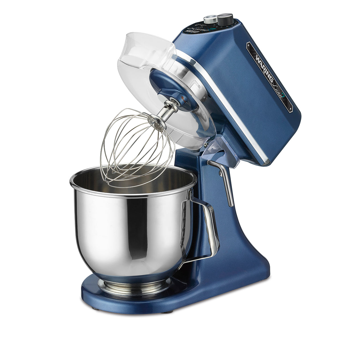 WSM7L "Luna Series" 7-Quart Planetary Mixer with Dough Hook, Mixing Paddle, & Whisk by Waring Commercial