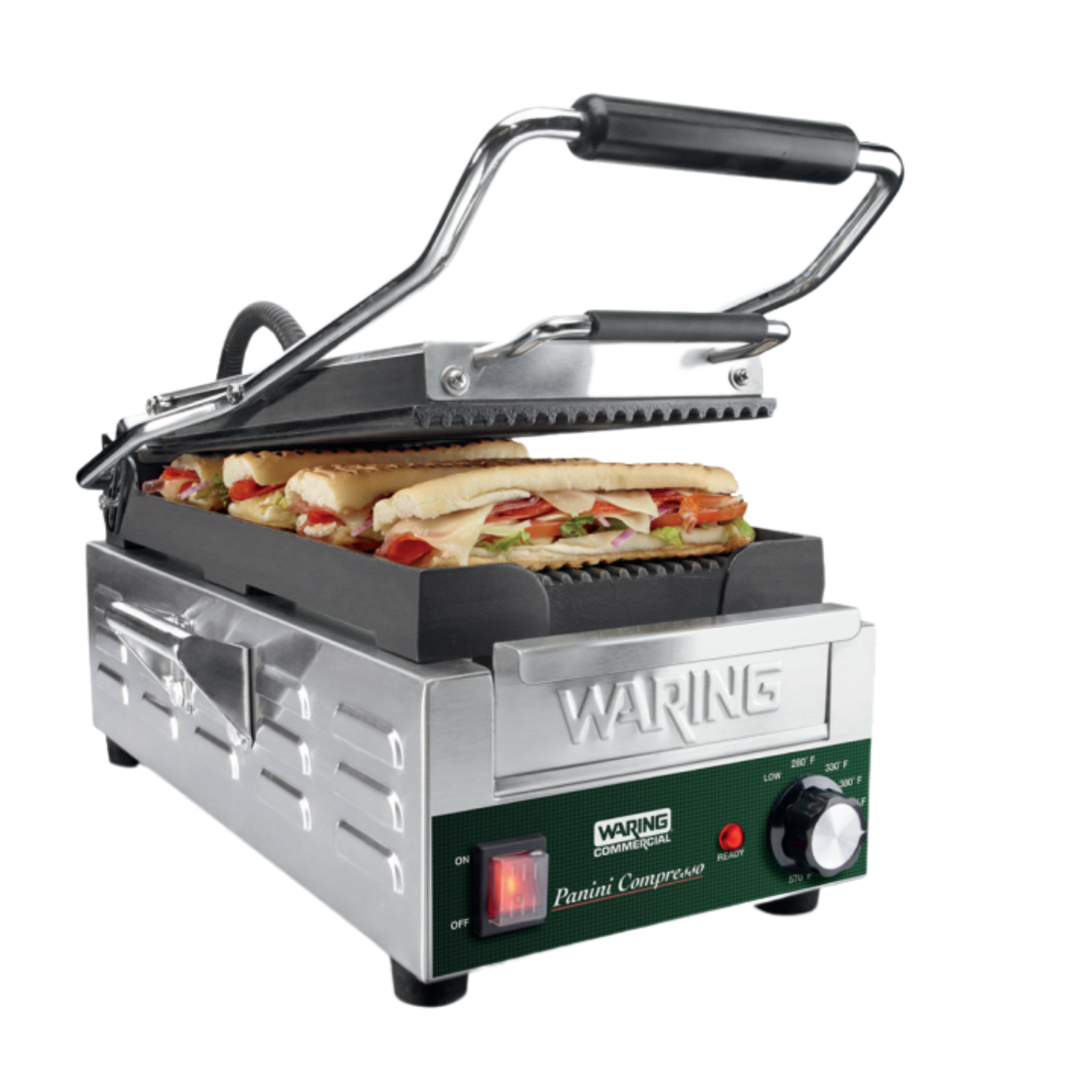 Waring Commercial - Double Italian-Style Panini/Flat Grill with