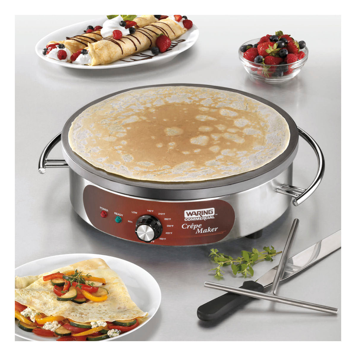 WSC165BX 16" Electric Crêpe Maker by Waring Commercial