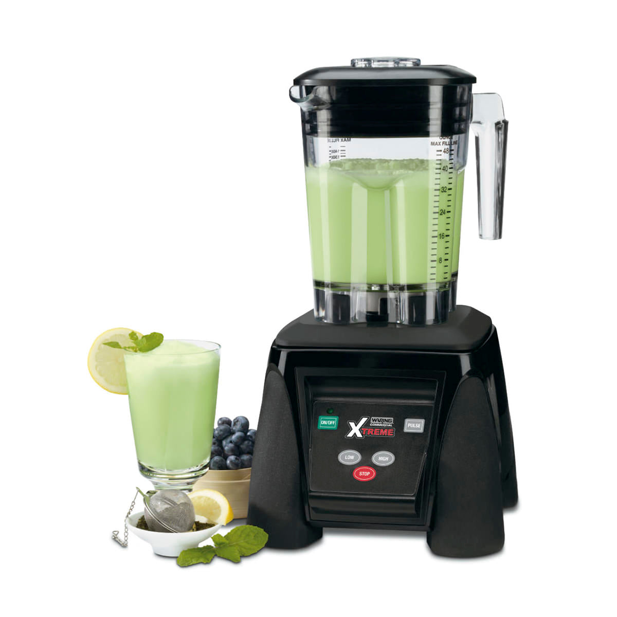 MX1050XTXP Heavy-Duty Blender with Electronic Keypad & 48 oz Copolyester Jar by Waring Commercial
