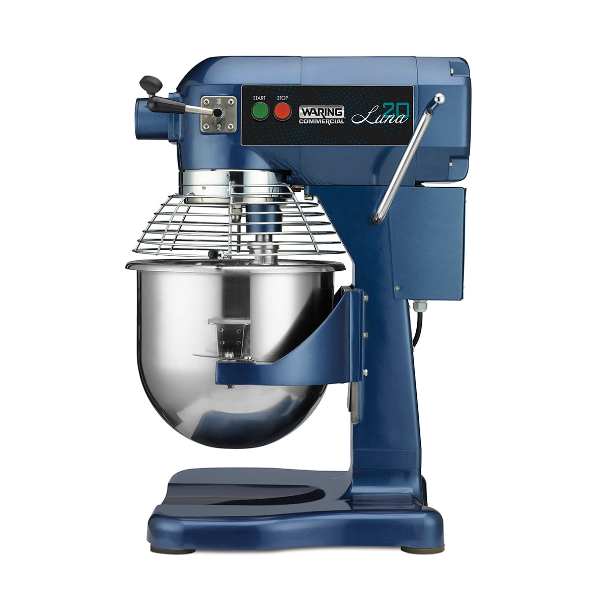 WSM20L "Luna Series" 20-Quart Planetary Mixer with Dough Hook, Mixing Paddle, & Whisk by Waring Commercial