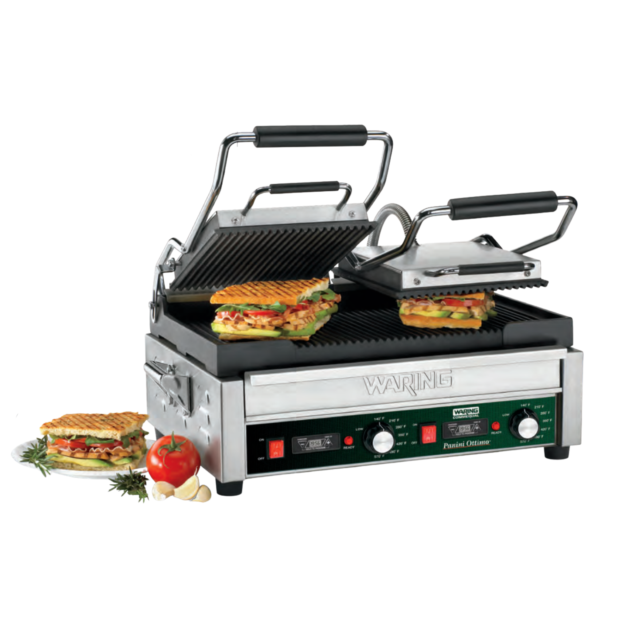 WPG300 Panini Ottimo - Dual Panini Grill by Waring Commercial