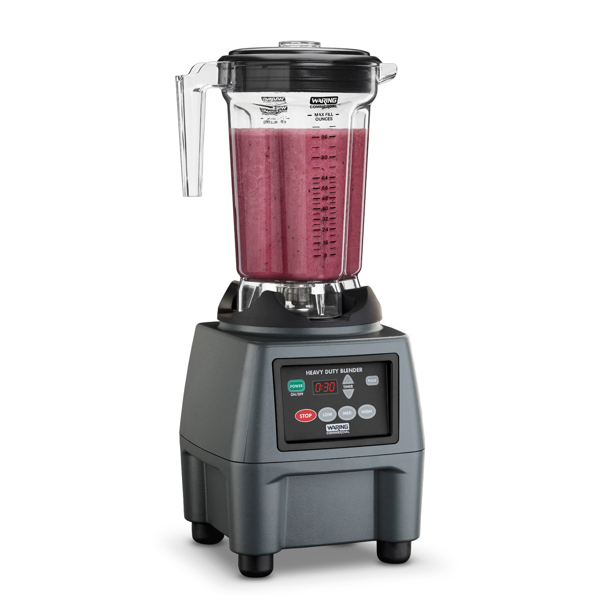 CB15TP Heavy-Duty One Gallon Food Blender with Timer & Copolyester Jar by Waring Commercial