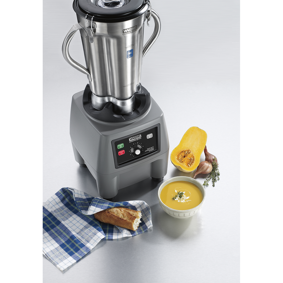 Waring Commercial 1-Gallon, 3-Speed Food Blender with Copolyester Container