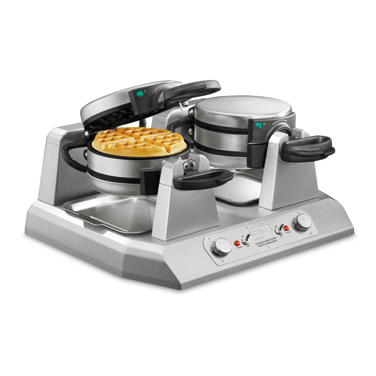 WW300BX Side-by-Side Double Belgian Waffle Maker by Waring Commercial