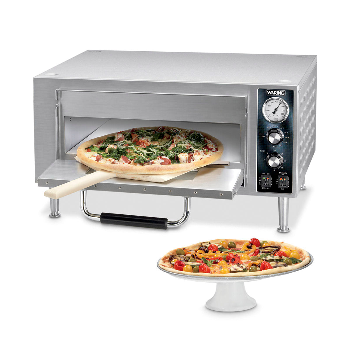 WPO500C Single-Deck Commercial Pizza Oven by Waring Commercial
