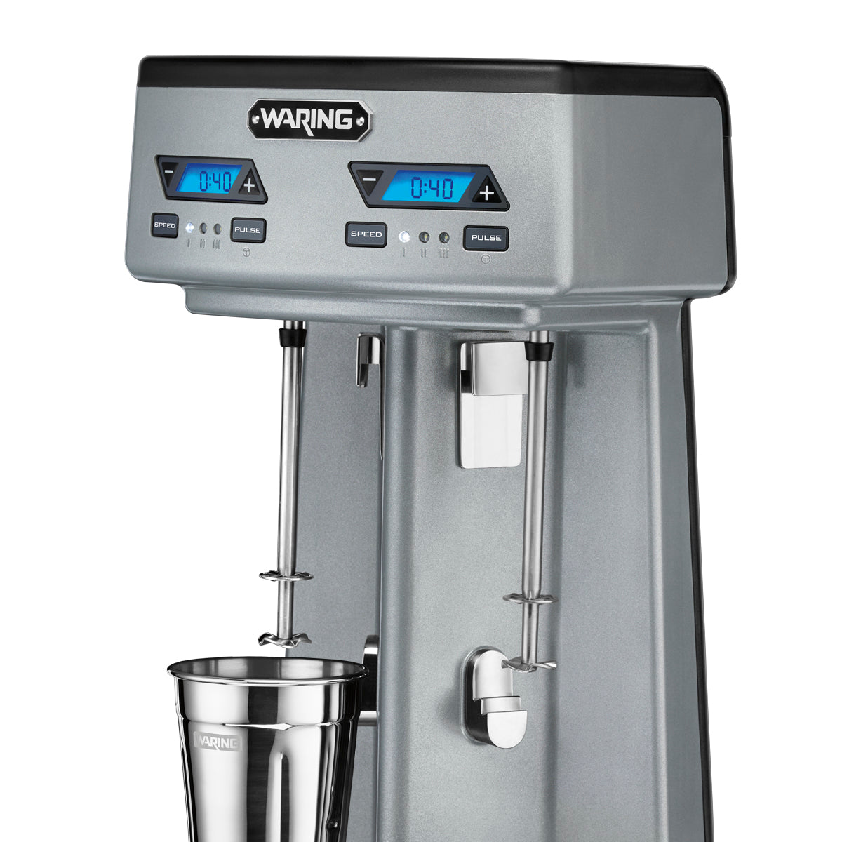 Waring WDM120TX Heavy-Duty Single-Spindle Drink Mixer with Timer