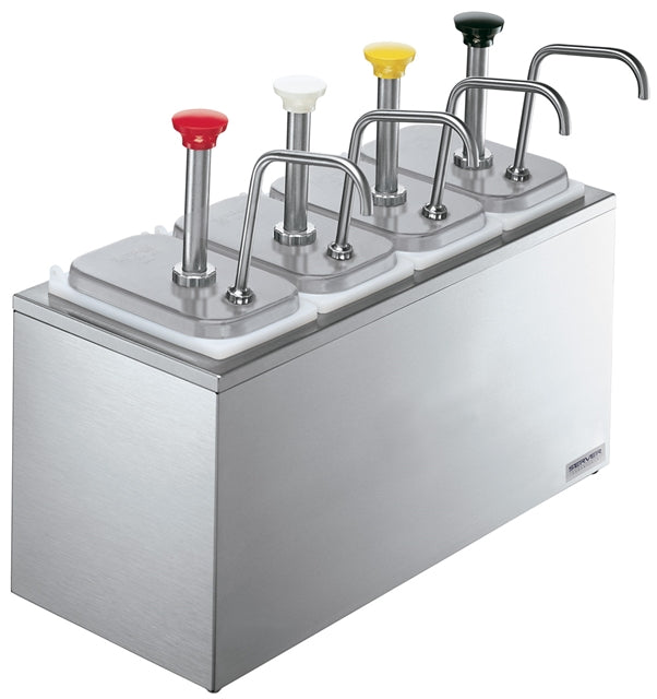 Serving Station | (4) Jars & Stainless Steel Pumps