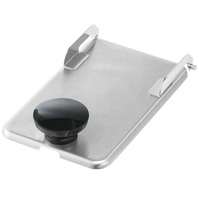 Hinged Lid ,1/9-Size Jar - Stainless Steel